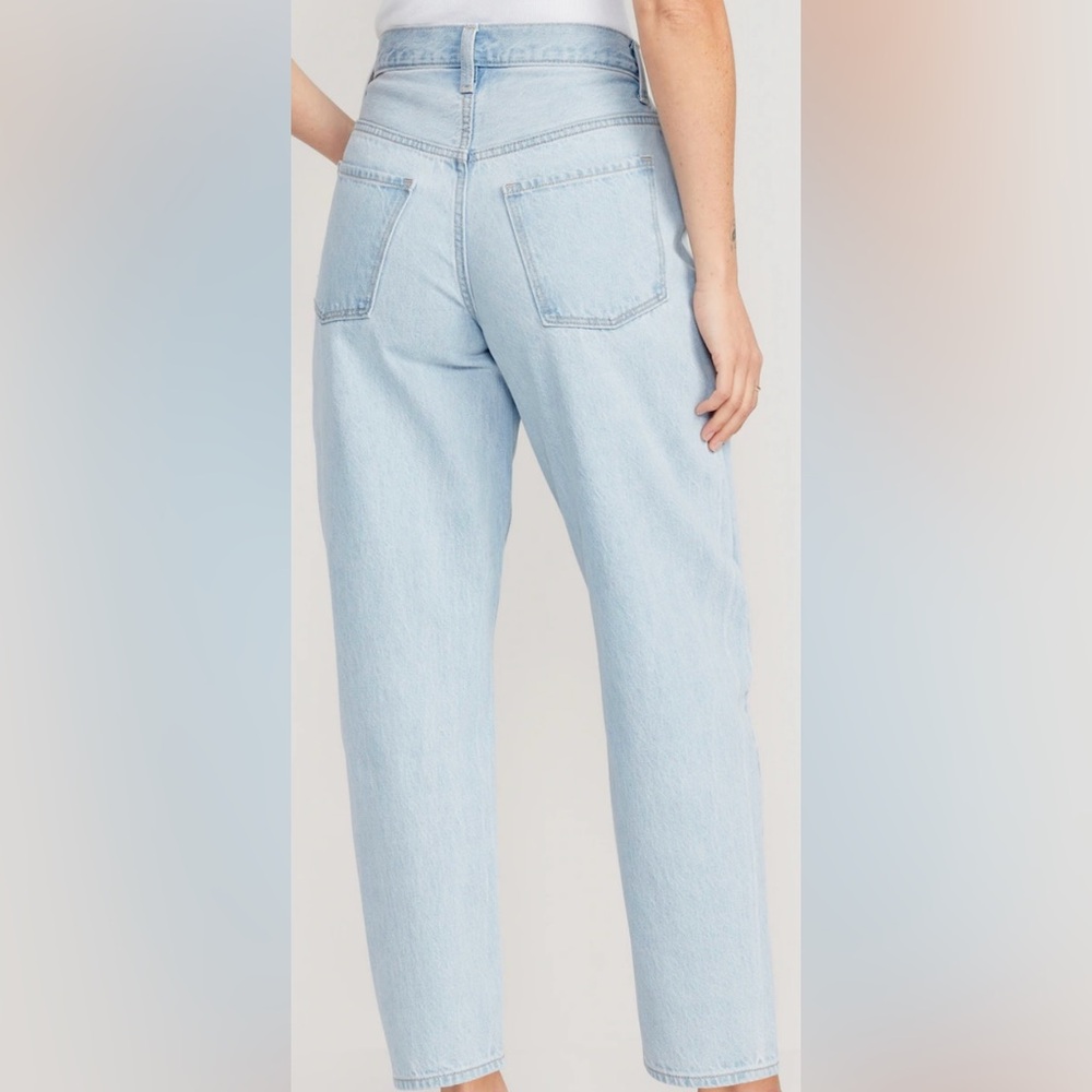 New Extra High-Waisted Balloon Ankle Jeans in women size 16